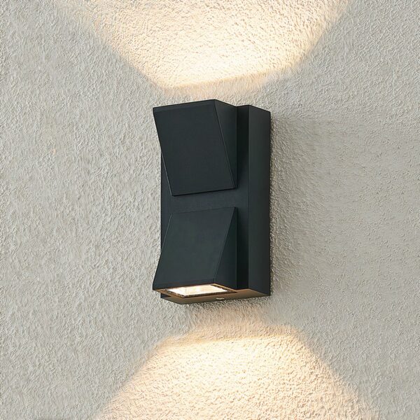 Minimalist LED wall light for outdoor decoration