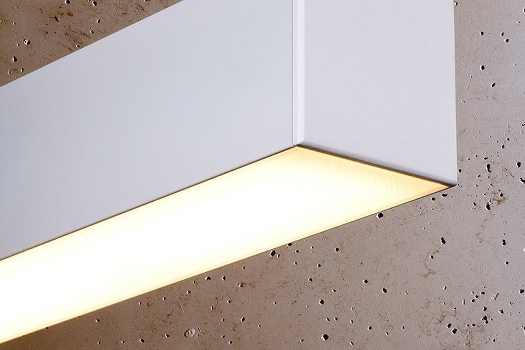 LED batten pendant light, 200 cm, 3 finishes