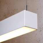 LED batten pendant light, 200 cm, 3 finishes