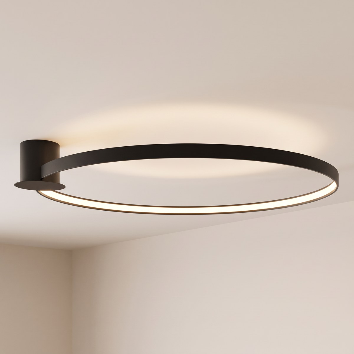 LED ring ceiling light, 110 cm, 3 finishes LED ring ceiling light, 110 cm, 3 finishes
