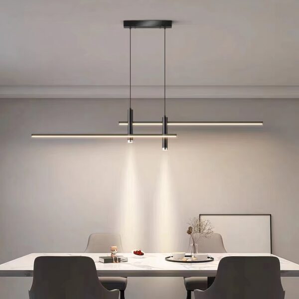 Modern minimalist design multi-LED pendant light
